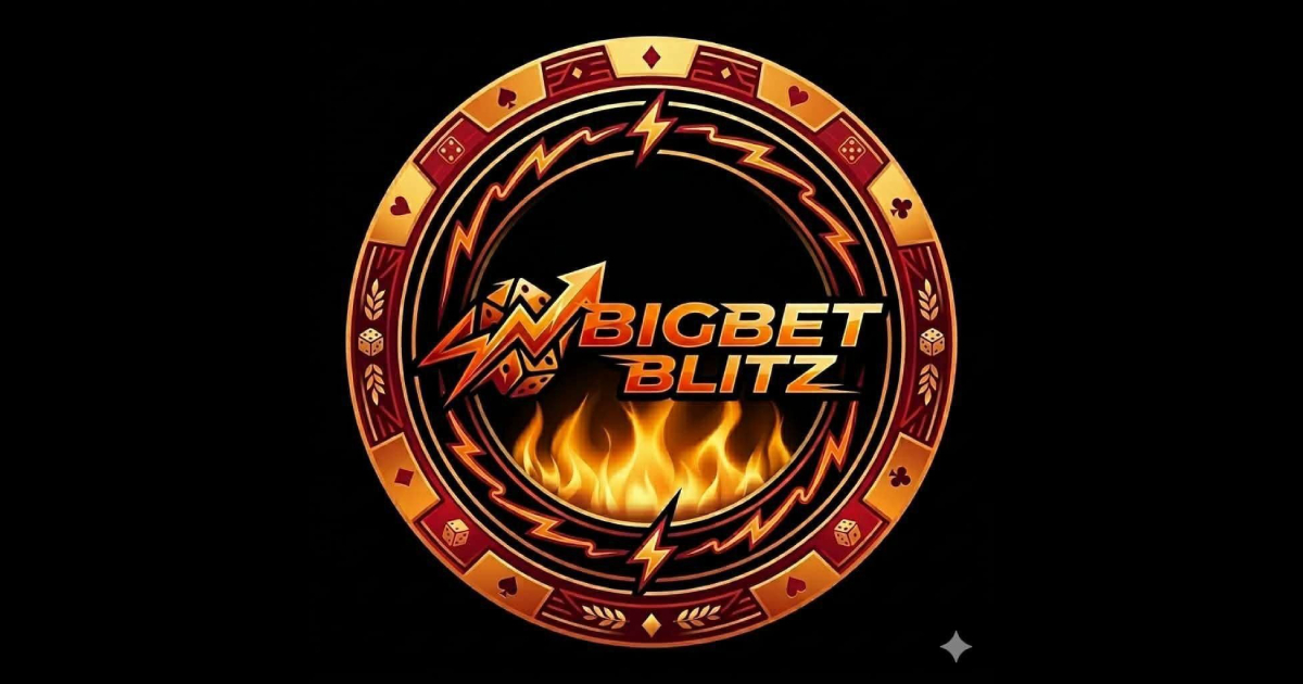 Main visual of the BigBetBlitz Casino platform showing access to slots, live casino, and sports for Philippine players
